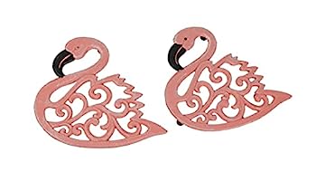 【中古】【輸入品・未使用】鋳鉄ピンクフラミンゴ装飾五徳ホームキッチンアクセサリー 2個セット 【中古】【輸入品・未使用】鋳鉄ピンクフラミンゴ装飾五徳ホームキッチンアクセサリー 2個セット