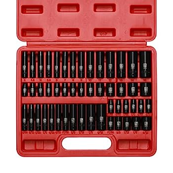 【中古】【輸入品・未使用】Mayouko 1/4インチドライブマスターインパクトソケットセット 50個 メトリ..