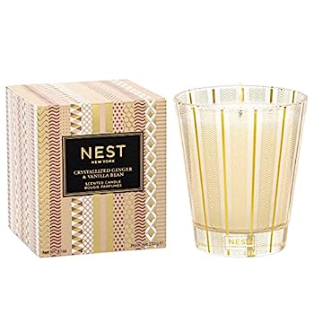 【中古】【輸入品・未使用】NEST New York クリスタル化ジンジャー&バニラビーンの香り クラシックキャンドル