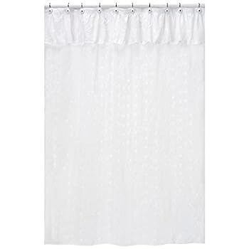 šۡ͢ʡ̤ѡJoJo Designs White Eyelet Kids Bathroom Fabric Bath Shower Curtain