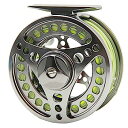 【中古】【輸入品・未使用】ANGLER DREAM フライフィッシングリール ラインコンボ付き WF 3 5 8 WT フライリール プリロード フライラインスプール 3/4 5/6 7/8 9/10WT 9/10