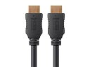 【中古】【輸入品・未使用】Monoprice 高速HDMIケーブル - 3フィート - ブラック (5個パック) 4K@60Hz HDR 18Gbps YCbC...