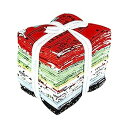 【中古】【輸入品 未使用】Riley-Blake Designs All About Christmas Fat Quarter Bundles 30ピース(FQ-10790-30)