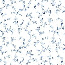 【中古】【輸入品・未使用】Norwall CK36603 Seed Trail Blues & White プリペースト壁紙 ブルー ネイビー ホワイト