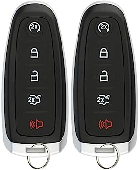 【中古】【輸入品・未使用】KeylessOption キーレスエントリー 車 リモートスタート スマートキーフォブ フォードリンカーン M3N5WY8609 (2個パック)