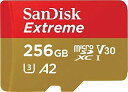【中古】【輸入品・未使用】SanDisk ( サンディスク ) 256GB Extreme microSDXC A2 SDSQXA1-256G [ 海外パッケー...