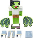 【中古】【輸入品・未使用】Minecraft クリエイターシリーズ パーティーシェード フィギュア コレクション組み立て玩具 3.25インチ アクションフィギュア アクセサリー付き