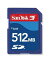 šۡ͢ʡ̤ѡSanDisk Carte Secure Digital (SD) Carte M?moire Flash 512 Mo