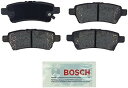 【中古】【輸入品・未使用】Bosch BE1101 ブルーディスクブレーキパッドセット 2005-12 日産パスファインダー用 - リア