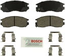 【中古】【輸入品・未使用】Bosch BE484H Blue Disc Brake Pad Set with Hardware