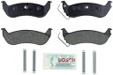【中古】【輸入品・未使用】BOSCH(ボッシュ) BE932H ブルーディスクブレーキパッドセット フォード、リンカーン、マーキュリーカー、トラック用金具付き - 後部