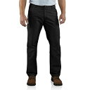 【中古】【輸入品・未使用】Carhartt PANTS メンズ カラー: ブラック