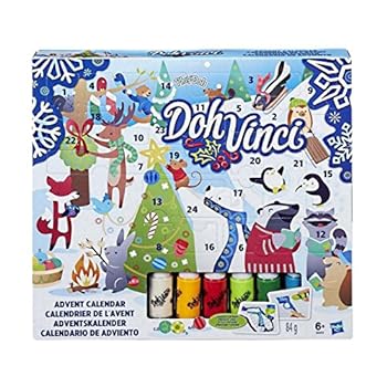 【中古】【輸入品・未使用】Play-Doh Doh Vinci Advent Calendar - Fun Countdown to Christmas, Desig..