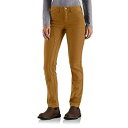 【中古】【輸入品・未使用】Carhartt レディース 1889 スリムフィット キャンバス ダンガリー US サイズ: 16 カラー: ブラウン