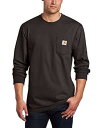 【中古】【輸入品・未使用】Carhartt メンズ 長袖 US サイズ: 4X-Large Tall カラー: ブラック