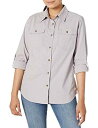 【中古】【輸入品・未使用】Carhartt レディース レギュラーRugged Flex Bozemanシャツ US サイズ: Large カラー: グレー