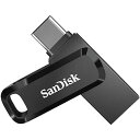 【中古】【輸入品・未使用】SanDisk 128GB プラスチック デュアルUSB Type C
