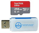 【中古】【輸入品・未使用】SanDisk Ultra 256GB Micro SD Card for Motorola Phone Works with Mot...