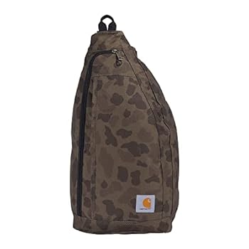 【中古】【輸入品・未使用】Carhartt カーハート Mono Sling Backpack, Duck Camo ショルダーバッグ 肩掛け スリングパック