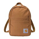 【中古】【輸入品・未使用】Carhartt カーハート Mini Backpack, Carhartt Brown リュクサック バックパック リュック シンプ...