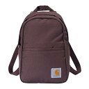 【中古】【輸入品・未使用】Carhartt カーハート Mini Backpack, Everyday Essentials Daypack for Men and Women, Wine リュックサック バックパック 小さめ レディース メ