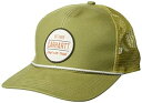 【中古】【輸入品・未使用】Carhartt メンズ キャンバス メッシュバック クラフトパッチキャップ, トゥルーオリーブ, One Size