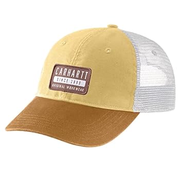 【中古】【輸入品・未使用】Carhartt レディース 105248 キャンバスメッシュバック ワークウェア パッ..