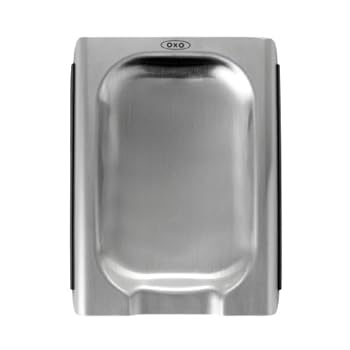 【中古】【輸入品・未使用】OXO Good Grips Brushed Stainless Steel Spoon Rest