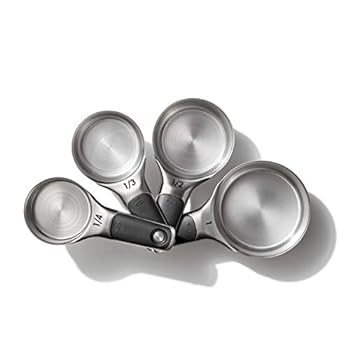 【中古】【輸入品・未使用】OXO Good Grips Measuring Cups and Spoons Set Stainless Steel