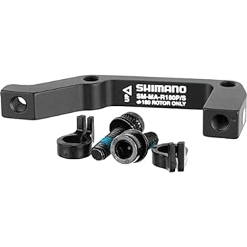 【中古】【輸入品・未使用】SHIMANO MA-R Disc Brake Mounting Bracket (Black, 180-mm Post/is)