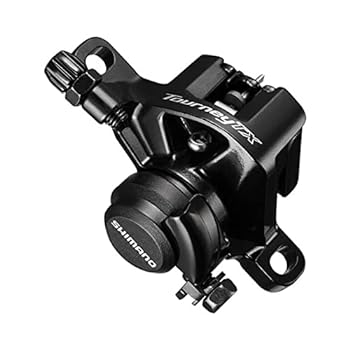 【中古】【輸入品・未使用】シマノ SHIMANO ディスクブレーキ メカニカル BR-TX805 レジンパッド B01S 付き フロント/リア兼用 1個 EBRTX805FPRL TOURNEY ターニー 