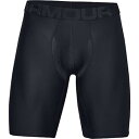 【中古】【輸入品・未使用】UNDER ARMOUR(アンダーアーマー)ボクサーパンツ UA Tech 9インチ 2枚セット メンズ 下着 1363622