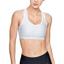 【中古】【輸入品・未使用】Under Armour レディース アーマー ミッドクロスバック ストラッピースポーツブラ XS グレー