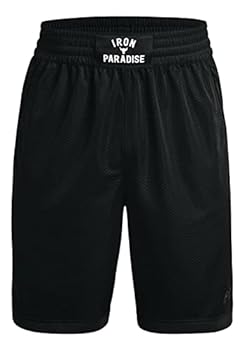 【中古】【輸入品 未使用】Under Armour Men 039 s Project Rock Mesh Shorts (Small, Black)