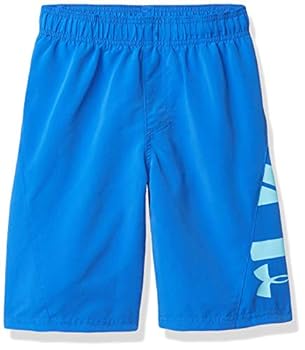 【中古】【輸入品・未使用】Under Armour Boys' Volley Fashion Swim Trunk, Cruise Blue STRIPE-SP22, YXL