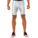 【中古】【輸入品・未使用】Under ArmourメンズHeatGear Armour Compression Shorts???Mid ホワイト
