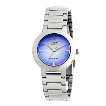 yÁzyAiEgpz[JVI]Casio rv SilverTone Purple Dial Analog Quartz Watch LTP1191A-2C fB[X [tA]