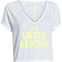 【中古】【輸入品・未使用】Under Armour UA Bolo Cropped T???Women 's L ホワイト