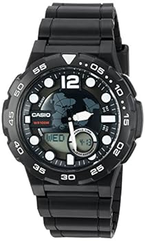 【中古】【輸入品・未使用】Casio Men's Black Ana-Digi Dive Style Watch 【中古】【輸入品・未使用】Casio Men's Black Ana-Digi Dive Style Watch
