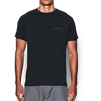 【中古】【輸入品・未使用】Under Armour Sunblock SS Tee - Men's Black / Black Small