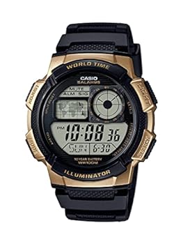 【中古】【輸入品 未使用】Mens Casio World Time Illuminator Watch