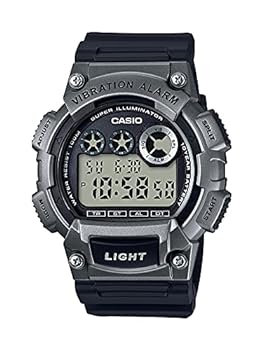 【中古】【輸入品 未使用】Casio Men 039 s Super Illuminator Black Watch