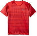 【中古】【輸入品・未使用】Under Armourメンズテックプリント半袖Tシャツ L レッド