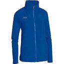 【中古】【輸入品・未使用】Under Armour レディース UAスクワッドウーブンフルジップ(XS、ロイヤル)