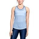 【中古】【輸入品・未使用】Under Armour レディース Swyft レーサー タンクトップ L ブルー