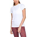 【中古】【輸入品・未使用】Under Armour Women's Graphic Q4 Classic Crew, White (100)/White, X-...