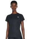 【中古】【輸入品・未使用】Under Armour Speed Stride short sleeve, Black//Reflective, X-Small