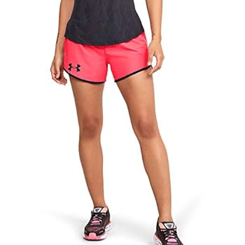 yÁzyAiEgpzUnder Armour Women's Fly By 2.0 Wordmark Running Shorts, Beta (628)/Reflective, X-Small