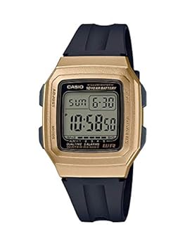 【中古】【輸入品・未使用】カシオ メンズ クラシック クォーツ 樹脂 ストラップ ブラック 21.2 カジュアルウォッチ (モデル:F-201WAM-9AVCF)