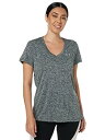 【中古】【輸入品・未使用】Under Armour レディース テック 半袖 Vネック ツイスト